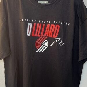 Damian Lillard - NBA Portland Trail Blazers T-Shirt - XL - NEW w/o tags
